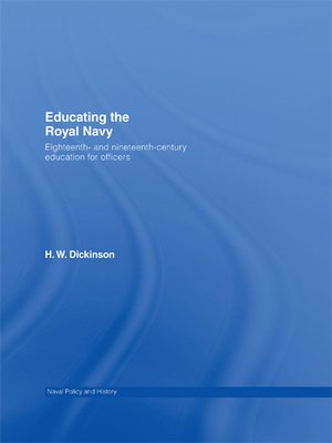 cover image of Educating the Royal Navy